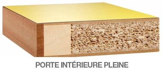 Porte intérieure pleine