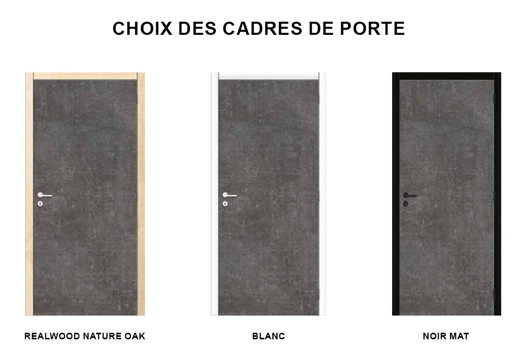 choix des cadres de porte